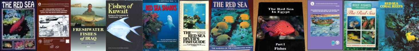 Books on Rerd Sea and Arabian Fishes. Fishes of Arabia and Iraq